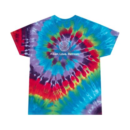 Bright Fiber.Love.Retreat Tie-Dye Tee