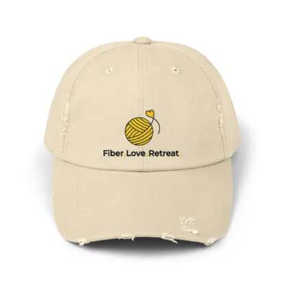 Fiber.Love.Retreat Distressed Cap - Image 17