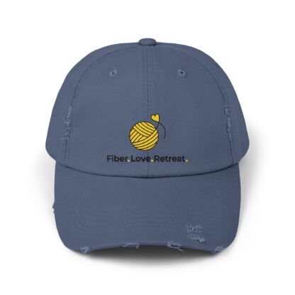 Fiber.Love.Retreat Distressed Cap - Image 5