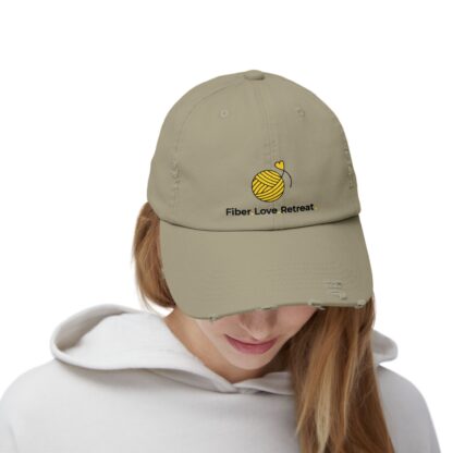 Fiber.Love.Retreat Distressed Cap - Image 4