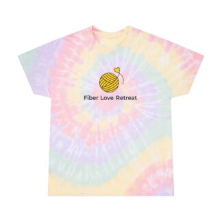 Pastel Fiber.Love.Retreat Tie-Dye Tee