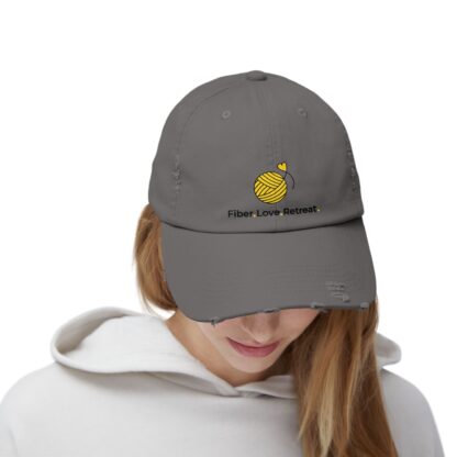 Fiber.Love.Retreat Distressed Cap - Image 12