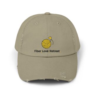 Fiber.Love.Retreat Distressed Cap