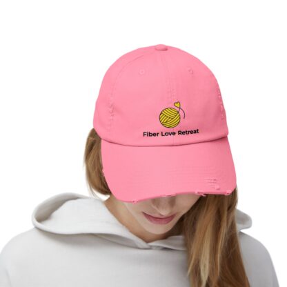 Fiber.Love.Retreat Distressed Cap - Image 16