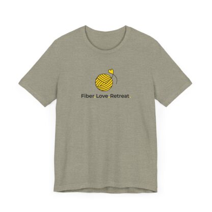 Fiber.Love.Retreat. Short Sleeve Tee - Image 3