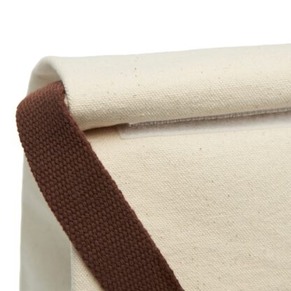 Canvas Lunch Bag With Strap - Image 3