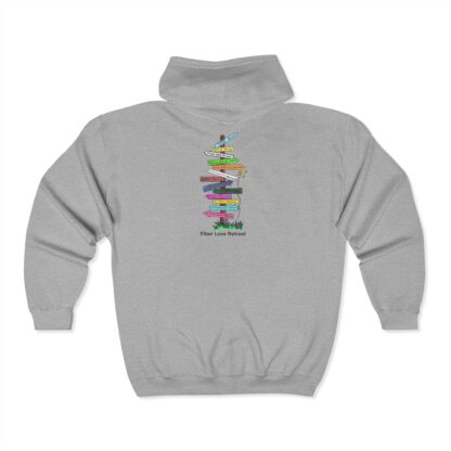 Unisex Heavy Blend™ Full Zip Hooded Sweatshirt - Image 2