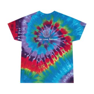 Bright Fiber.Love.Retreat Tie-Dye Tee