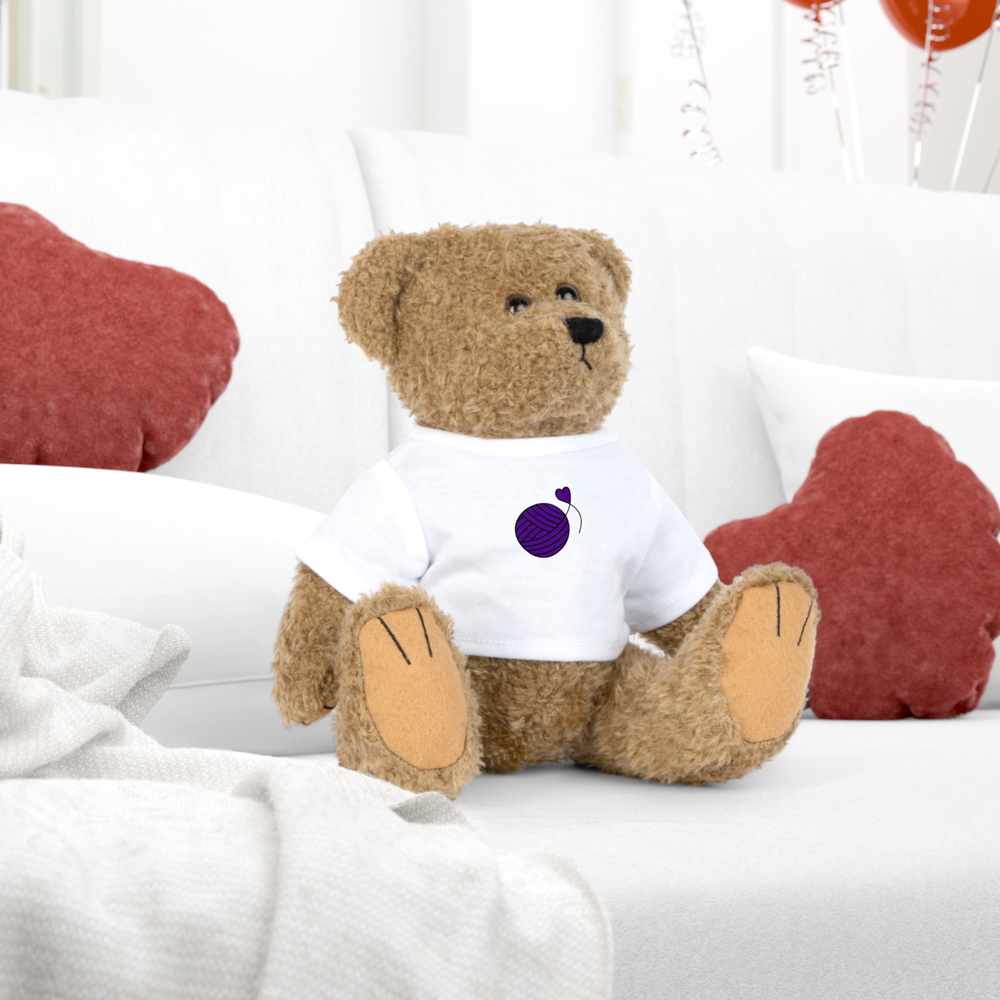 Plush Toy with T-Shirt - Image 6