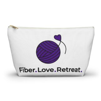 Fiber.Love.Retreat Zipper Pouch