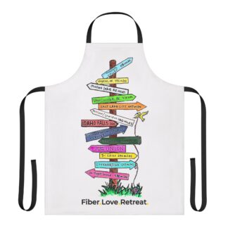 Apron, 5-Color Straps (AOP)