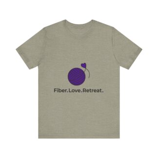 Fiber.Love.Retreat. Short Sleeve Tee