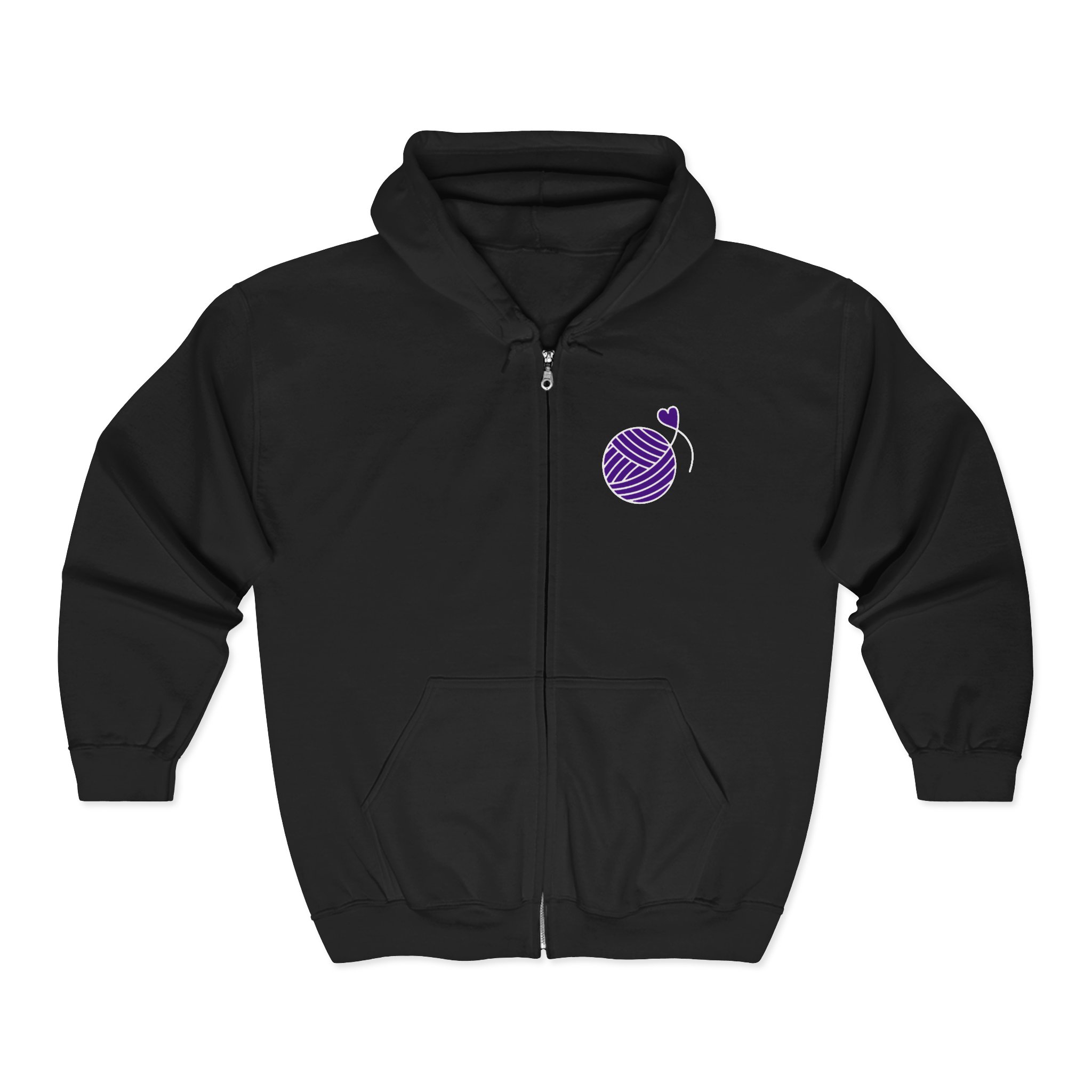 Black Fiber.Love.Retreat. Hoodie